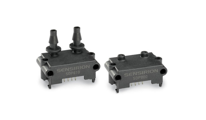 Capteurs de pression différentiels à technologie CMOS série SPD800 de Sensirion
