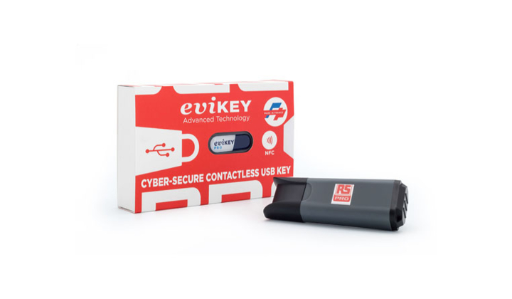 Clés USB sans contact ultra sécurisée EVIKEY: la protection sûre de vos données sensibles