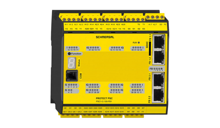 Schmersal lance un contrôleur de sécurité PROTECT PSC1 avec serveur OPC UA intégré