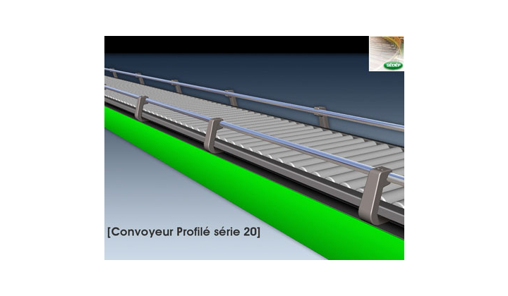 Convoyeur Profilé série 20