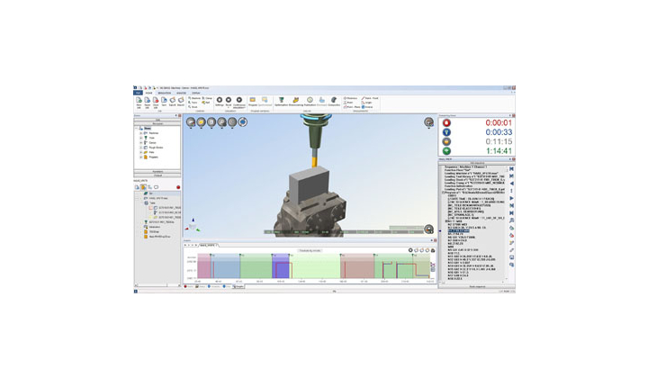 Logiciel de simulation d'usinage