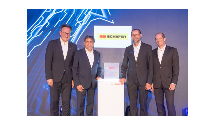 SSI Schaefer reçoit le "Bosch Global Supplier Award 2019"