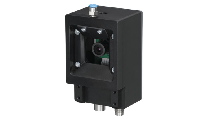Leuze présente la nouvelle caméra IP industrielle LCAM 408i pour centre d'usinage