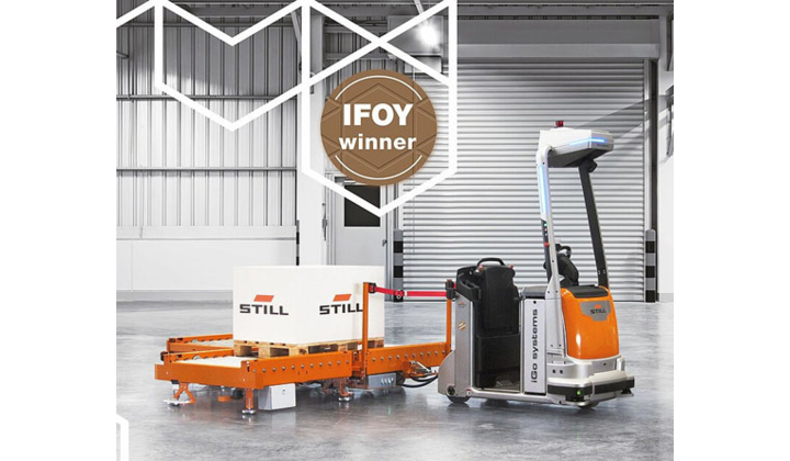 Le tracteur LTX 50 de STILL remportent le prix IFOY dans la catégorie « Véhicules autoguidés (AGV) & Robots intralogistiques »