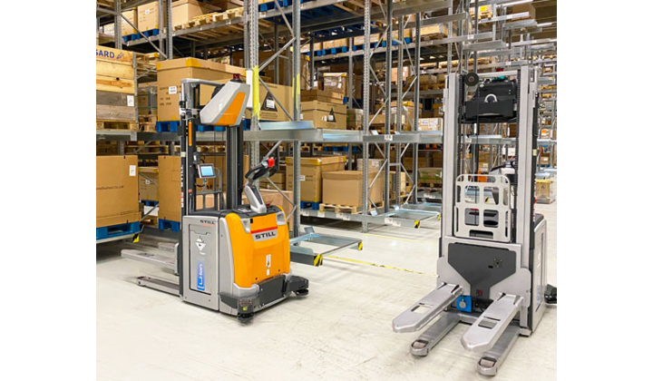 STILL automatise les chariots standards de Danfoss