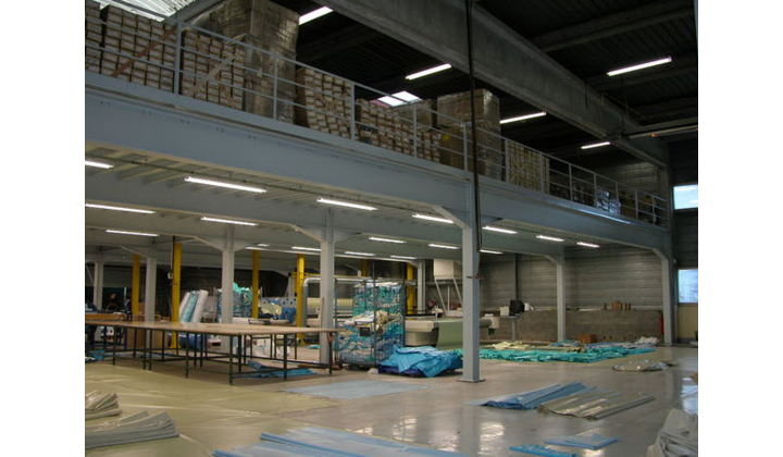 Mezzanine industrielle