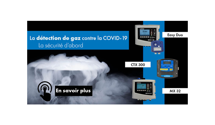 Les solutions de détection de gaz de Teledyne Gas & Flame Detection contribuent à la lutte contre la COVID-19  