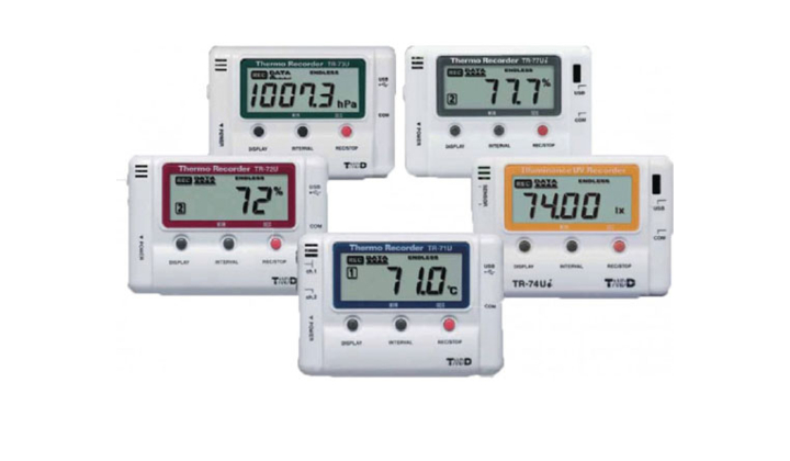 Enregistreur de température, humidité relative et pression