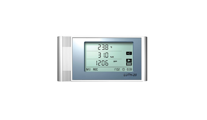 LUTH 20, nouvel enregistreur CO2 Température et humidité relative 
