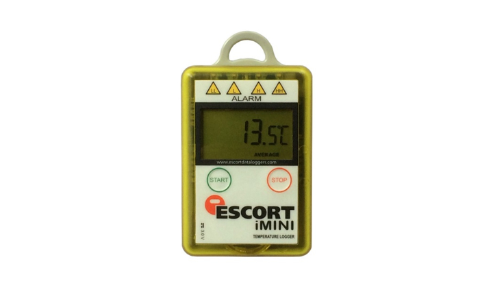 Enregistreur de température et/ou humidité pour transport et stockage -  Escort iMINI - Capteur pour surveillance température durant transport