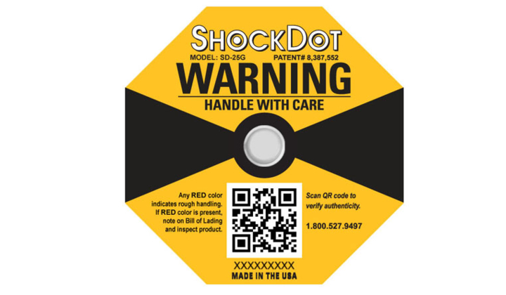 Nouvel indicateur de choc ShockDot