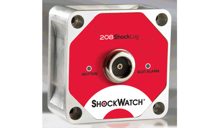 Enregistreur de chocs et de vibrations Shocklog 208