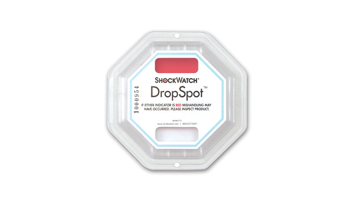 Nouvel indicateur de choc Dropspot