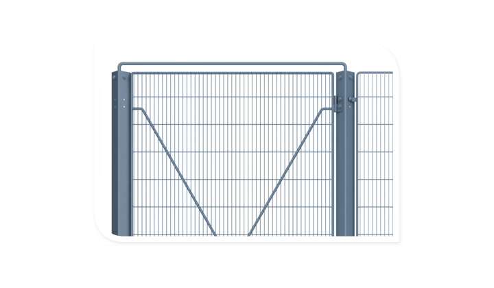 Panneau grillagé de protection machine : ST30