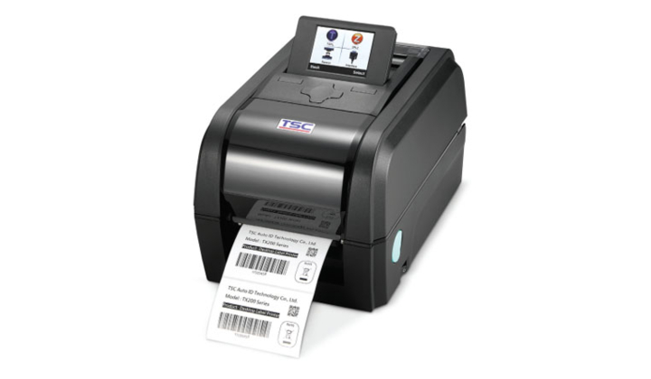 Imprimante de bureau à transfert thermique pour étiquettes code