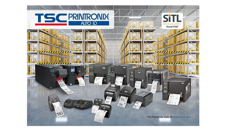 Les toutes dernières solutions d’impression de TSC Printronix Auto ID présentées sur le SITL 2023