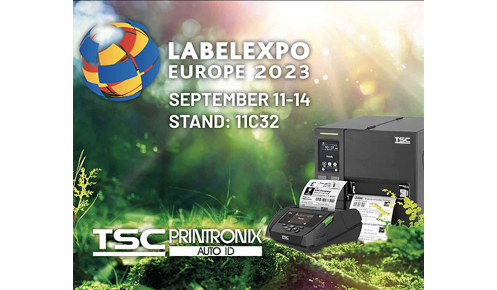 TSC Printronix Auto ID dévoile une gamme impressionnante de solutions d'impression à la pointe de la technologie au salon Labelexpo