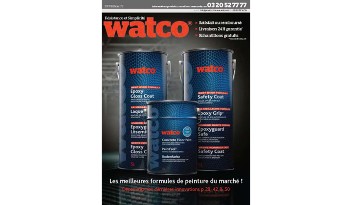La deuxième édition du catalogue WATCO 2017 est sortie