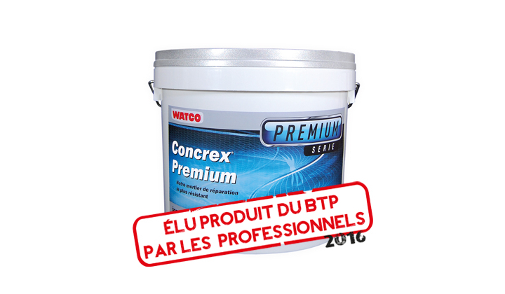 Concrex® Premium - Mortier de réparation pour béton