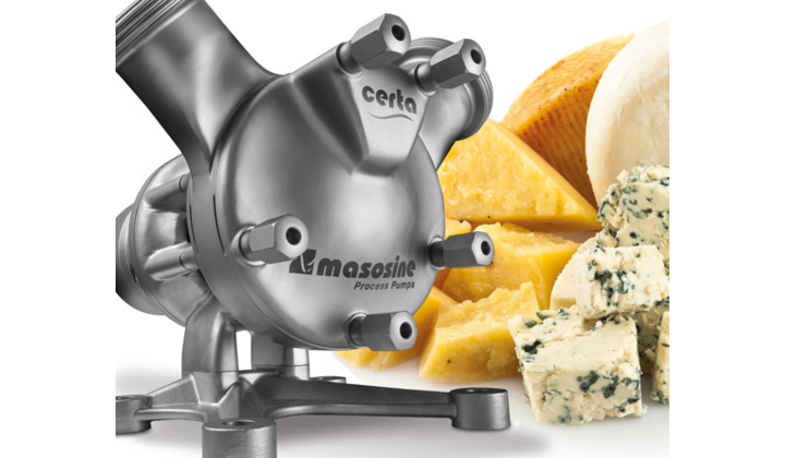Pompe sinusoïdale Certa 800 pour produits alimentaires à forte viscosité