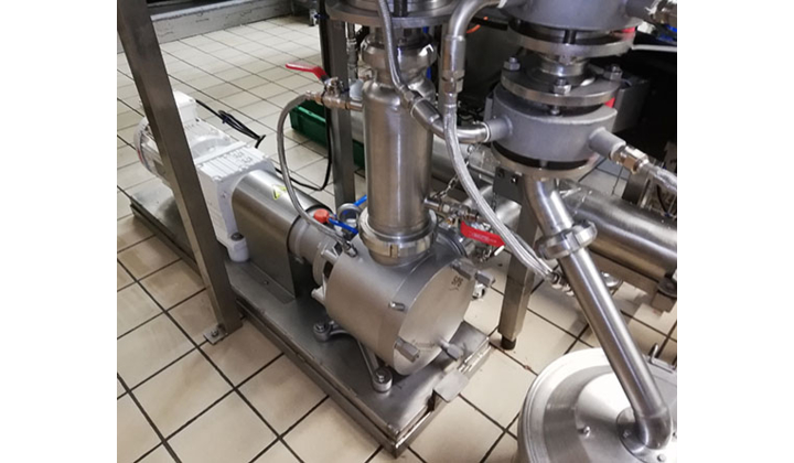 Une pompe sinusoïdales Watson Marlow MasoSine SPS chez le chocolatier Cemoi