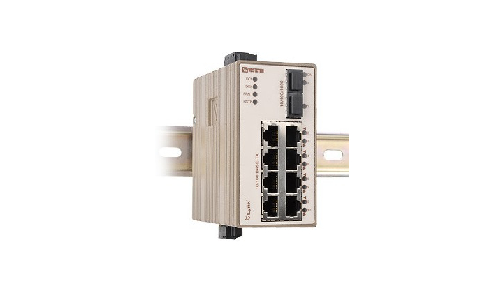 Switch Ethernet industriel 8 ports de niveau 2