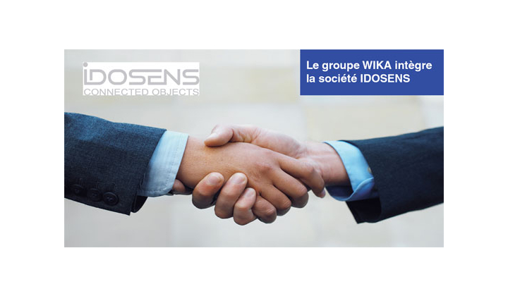 Le groupe WIKA prépare son arrivée dans l’IIOT en intégrant la société IDOSENS.