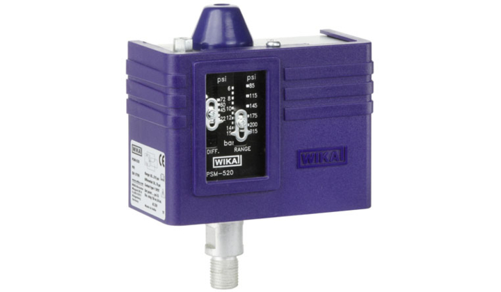 WIKA lance un nouveau pressostat robuste, le PSM-520