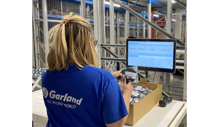 Garland améliore la productivité de ses processus logistiques de 25 pour cent grâce à Zetes