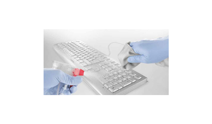 Clavier hygiénique pour médical, laboratoire, agro-alimentaire