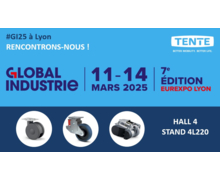 Les roues et roulettes TENTE au salon GI Lyon 2025