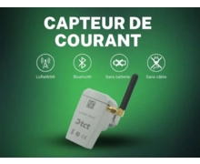 Capteur de courant autonome Bluetooth et LoRaWAN