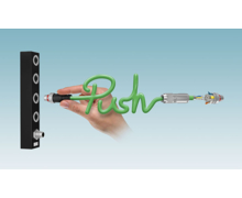 connecteurs M12 à verrouillage rapide Push-Pull