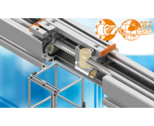 Axe linéaire prêt à monter drylin SLX-8060 avec entraînement à vis