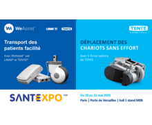 WeAssist et E-Drive optima au salon SantExpo