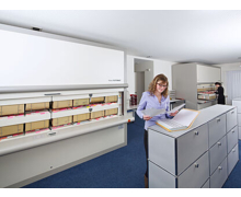 Classeur rotatif pour dossiers et archives