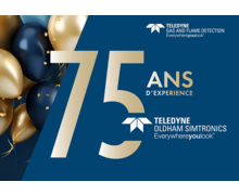 Teledyne Oldham Simtronics célèbre 75 ans d’expérience dans la détection de gaz