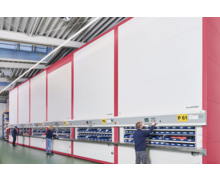 Stockeur vertical Rotomat Hanel pièces détachées picking vrac