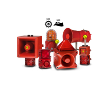Avertisseurs sonores, lumineux et combinés certifiés MED/MER