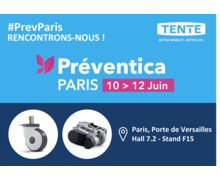 Roues et roulettes TENTE au salon Préventica