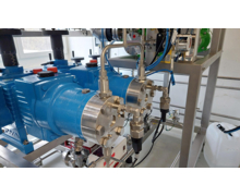 Les pompes doseuses à membrane brevetées de LEWA garantissent une grande fiabilité de production