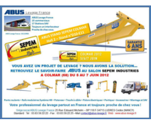 ABUS au Salon SEPEM EST à Colmar