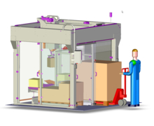 MODULE COMPACT DE PALETTISATION P5 CERMEX