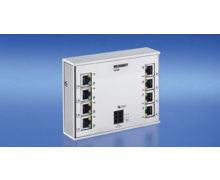 Switch Ethernet Gbit CU2208 pour réseaux d’automatisation et de bureautique