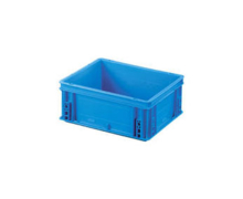 Caisse plastique Athéna Ecogreen bleue