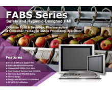 APLEX FABS, une nouvelle gamme d'interface homme-machine en acier inoxydable pour l'industrie alimentaire