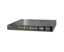 Nouveaux switches manageables 24 ports Gigabit GS-4210-24P(L)4C 