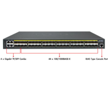 Switch manageable Gigabit GS-5220-44S4C