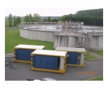 Les compresseurs AERZEN répondent aux besoins urgents d'une usine de traitement des eaux usées
