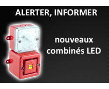 Avertisseurs optiques LED et sonores 